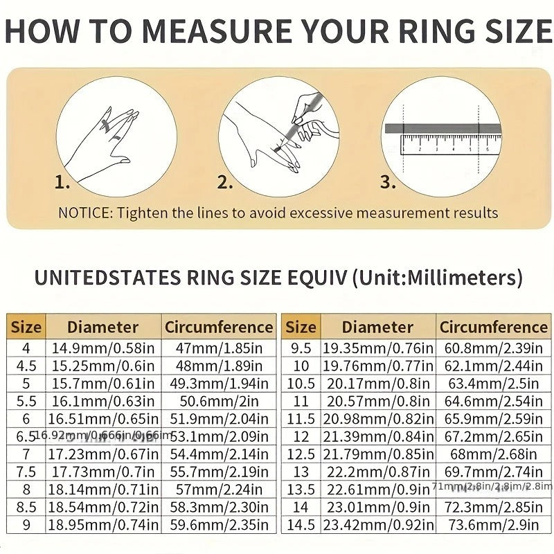 Women's rings set