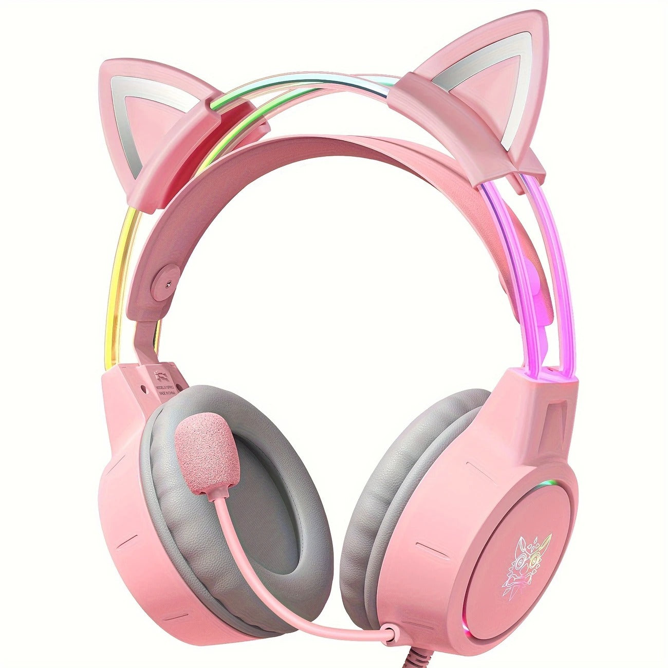 Cat-Ear Gaming Headphones.